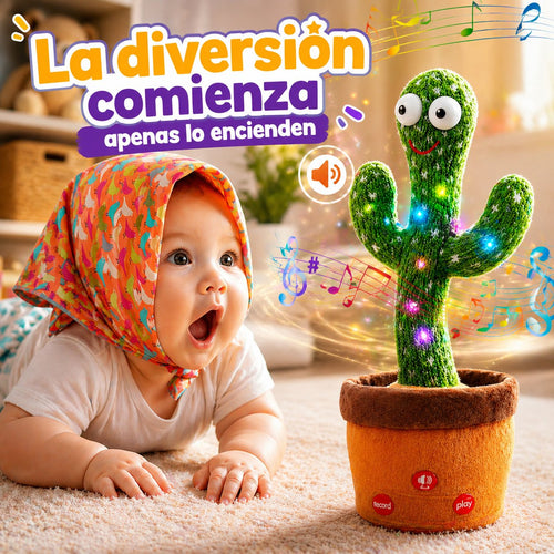 Cactus Bailarín Musical – Diversión queno se detiene